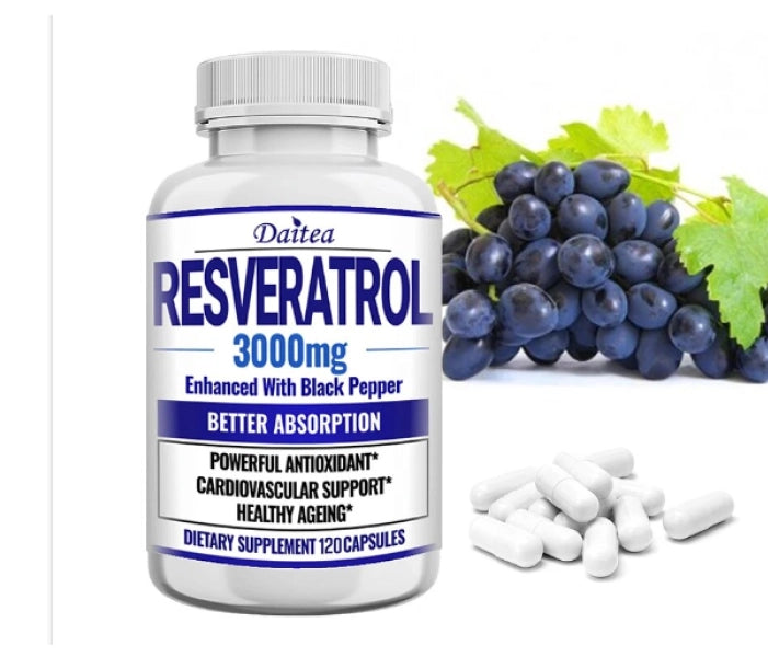 RESVERATROL Extracto puro 3.000 mg Daitea